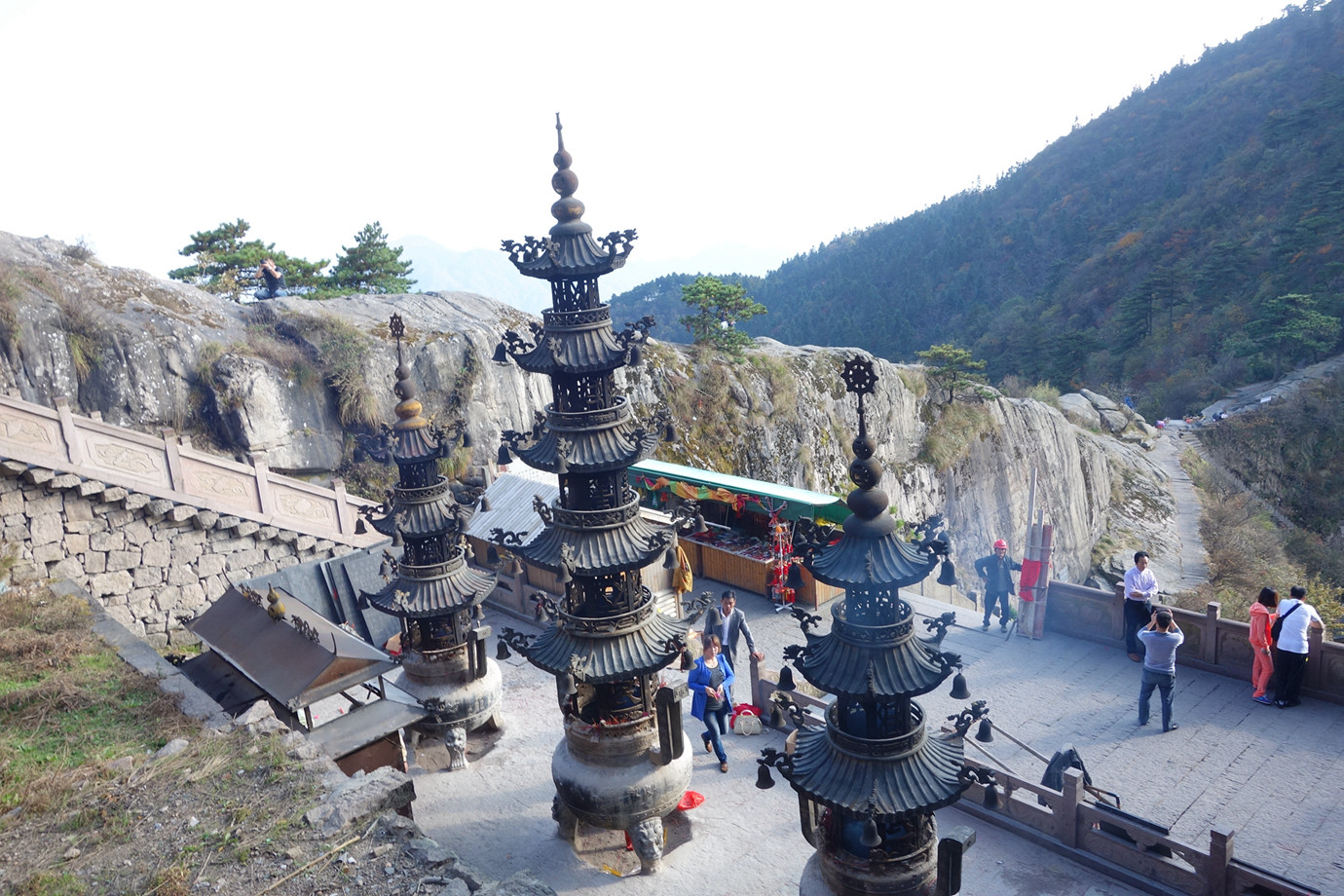 安徽池州-九華山天台寺